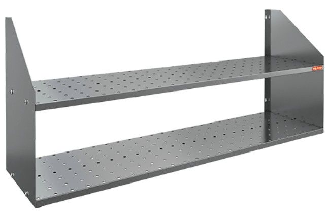 НПД-15/3 П полка настен. двойная с перфорацией, HICOLD RUS