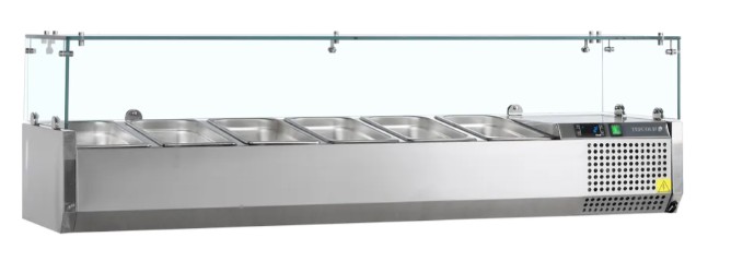 ВИТРИНА ХОЛОДИЛЬНАЯ НАСТОЛЬНАЯ TEFCOLD VK33-140