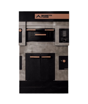 ПЕЧЬ ДЛЯ ПИЦЦЫ MORETTI FORNI S50E ICON C 30 + ПАРОГЕНЕРАТОР + ЗОНТ + ВСТАВКА + РАССТОЙКА LU70