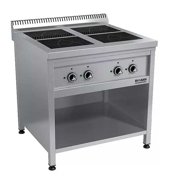 Плита индукционная Вулкан-Heidebrenner, тип ЕТК4 4х3,5 кВт, арт. 7447