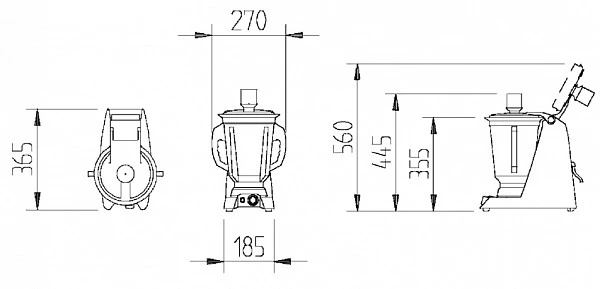 Блендер Hallde SB4