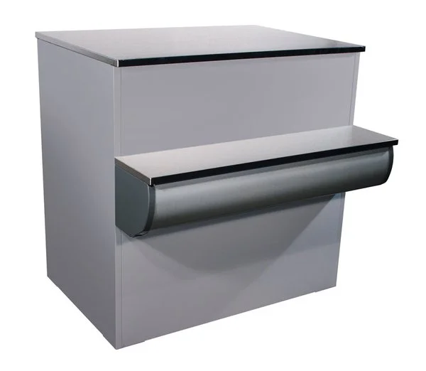 Прилавок серии G95 N 0,9-7 (П-1 Полюс) RAL 9006