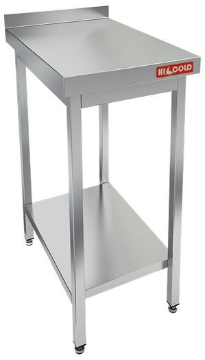 НСО-4/6БП стол произ.пристен. с полкой, HICOLD RUS