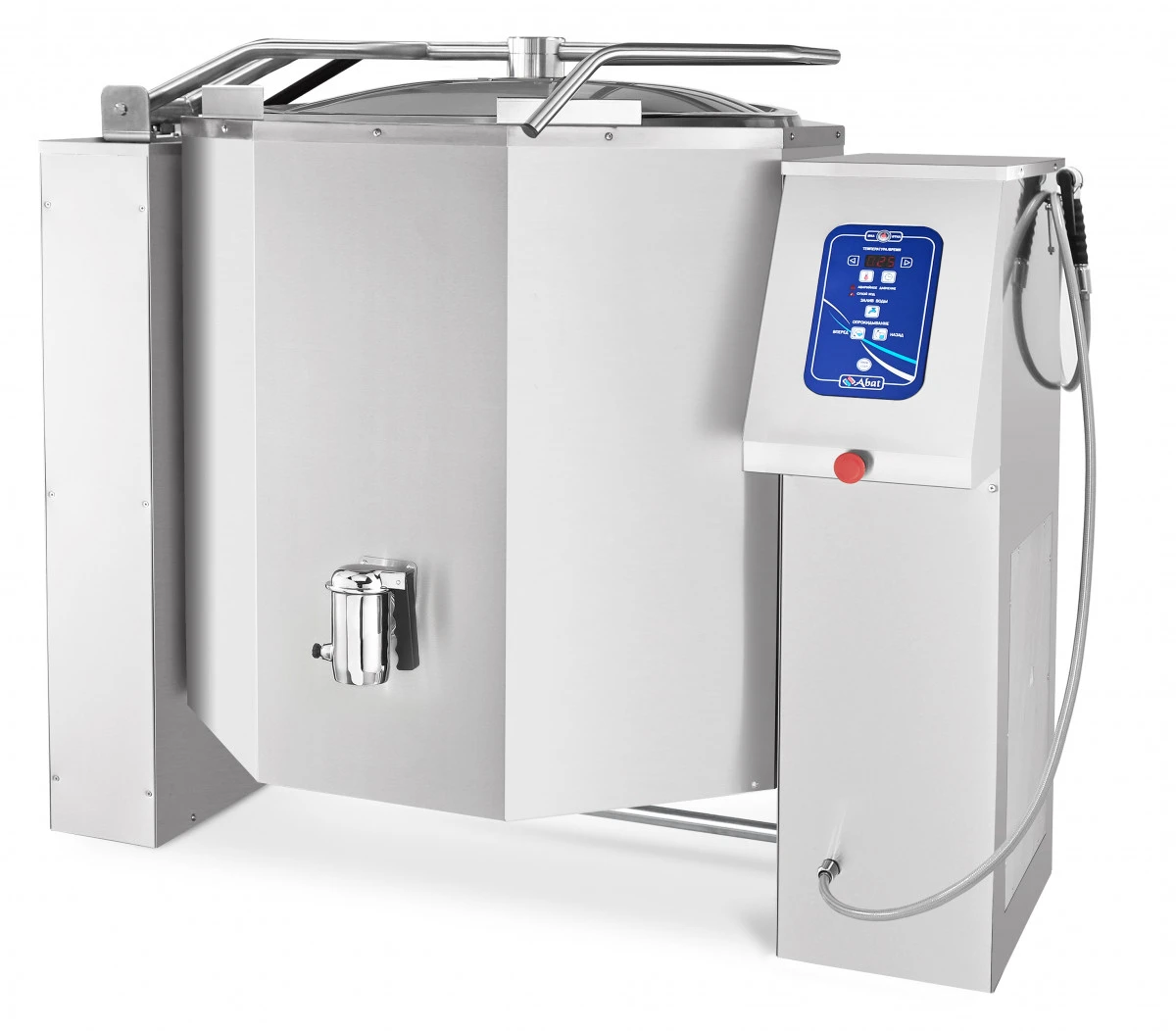 Котел пищеварочный Abat КПЭМ-350-О со сливным краном