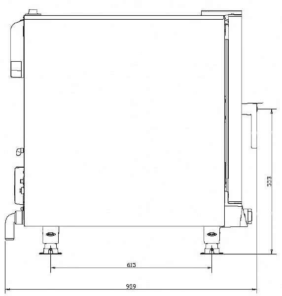 Печь конвекционная электрическая Unox XB 693