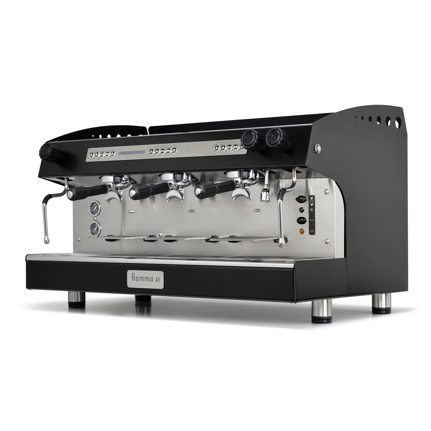 RST, S.A т.м. FIAMMA Кофемашина серии Caravel 3 CV TC (3 высокие группы, автомат.)