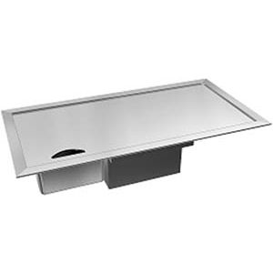 Индукционная плита типа ИПГ-140367/1000 (встраиваемый теппан-яки)