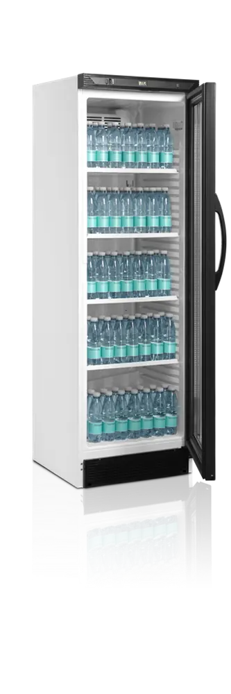 Шкаф холодильный со стеклом TEFCOLD CEV425 1 LED IN DOOR