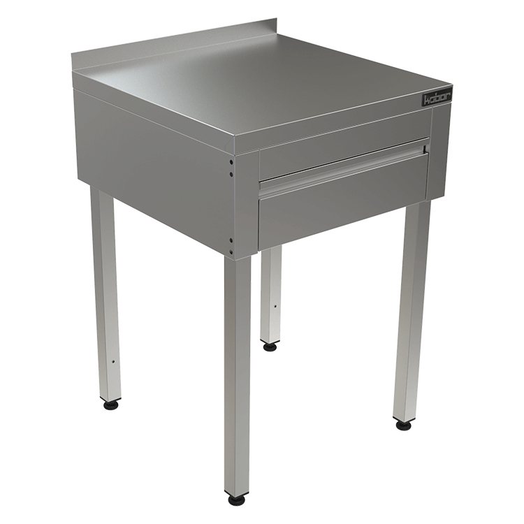 СТОЛ С ВЫДВИЖНЫМИ ЯЩИКАМИ КОБОР СПБЯ-60/70 С БОРТОМ