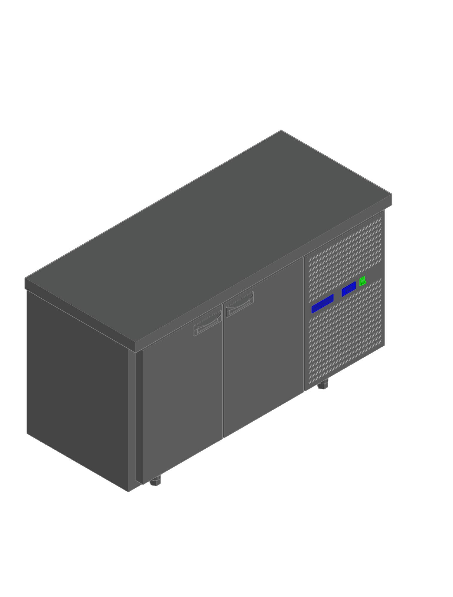 СТОЛ С ОХЛАЖД.ШКАФОМ HICOLD SN11/TN О