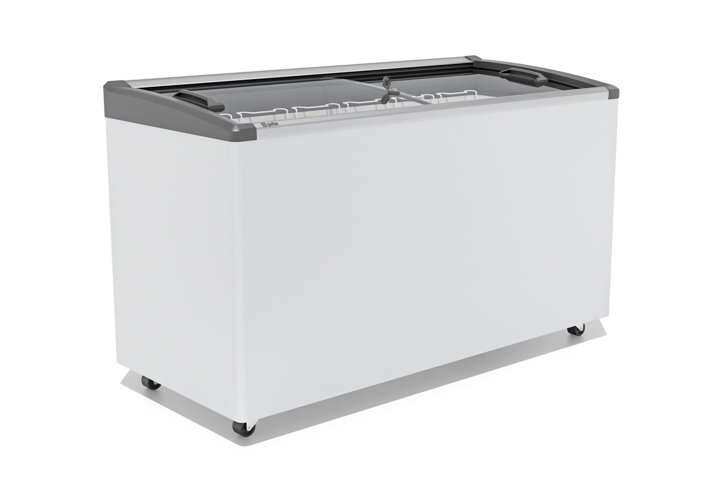 Морозильный ларь Gellar FG 500 E серый