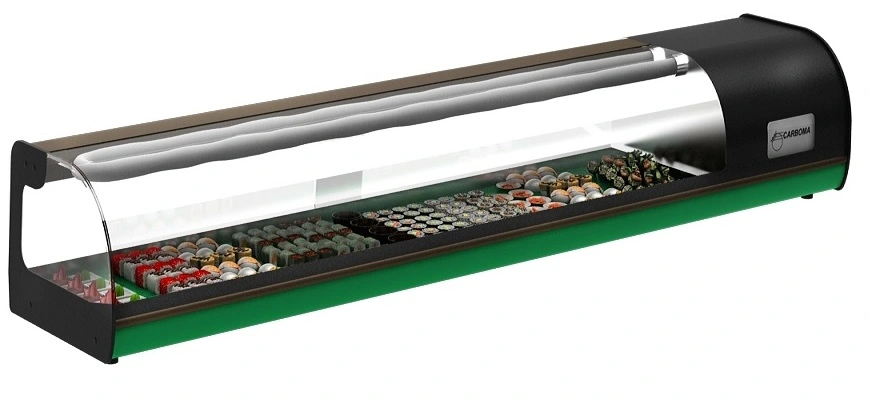 Витрина для суши Полюс A37 SM 1,0-1 (ВХСв-1,0 суши-кейс)