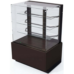 Витрина холодильная напольная Челябторгтехника RKM12CA Фортуна 3 полки (RAL 8022)