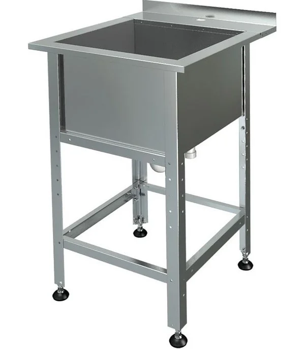 Мойка с бортом МБ 1-0,3-0,53/1,01 (нержавейка)