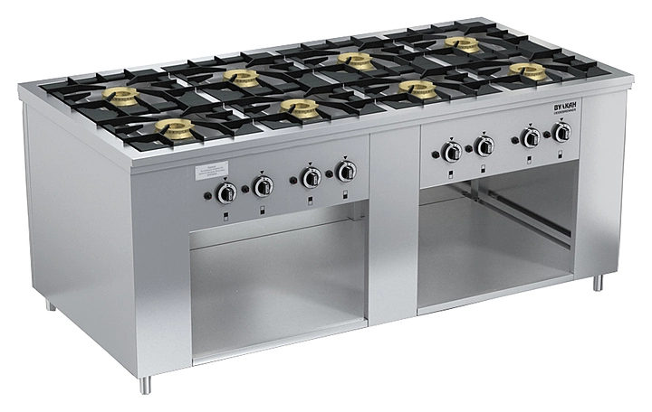 Плита Вулкан-Heidebrenner ПРГ-IIA-8 Maxi, 8241, газовая