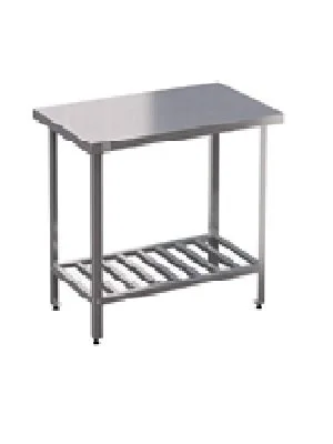Стол произв. Eksi серии СПОП 1200/600-с ("Стандарт", полка-решетка-1шт., расст. м/у реш. 200мм)