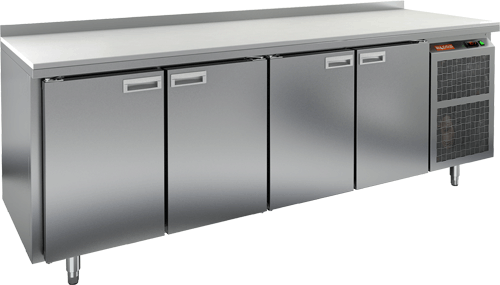 СТОЛ С ОХЛАЖД.ШКАФОМ HICOLD GN 1111/TN ПОЛИПРОПИЛЕН (R290)