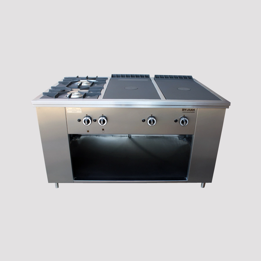 Плита газовая Вулкан-Heidebrenner ПРГ-IIA-6-2 Maxi