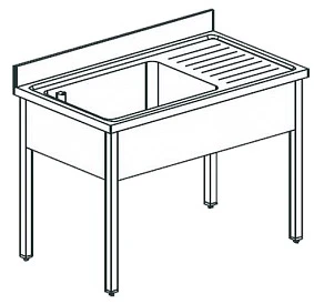 Ванна котломоечная Apach Chef Line LP167-85RW