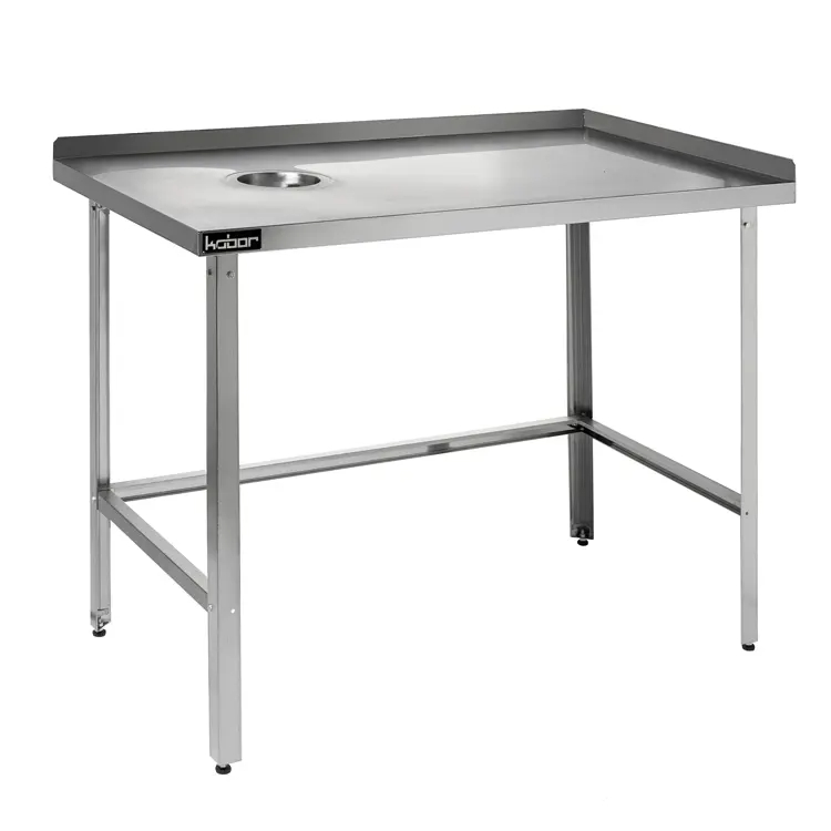 СТОЛ ДЛЯ СБОРА ПИЩЕВЫХ ОТХОДОВ С БОРТОМ КОБОР СРОБ-100/60 Л/П