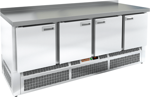СТОЛ С ОХЛАЖД.ШКАФОМ HICOLD GNE1111/TN W