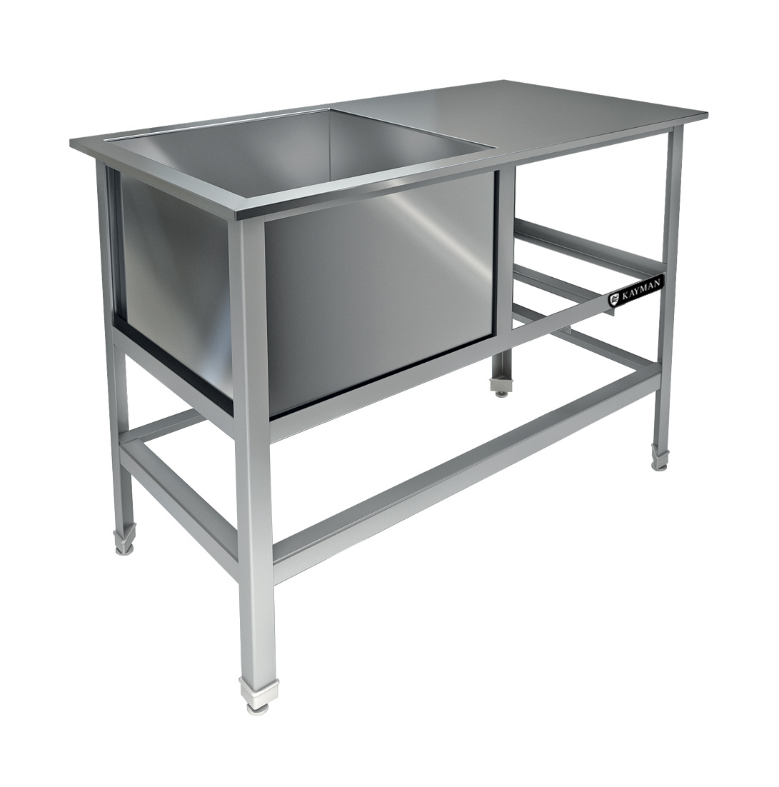 ВАННА МОЕЧНАЯ СВАРНАЯ KAYMAN ВМ-414/430 Л