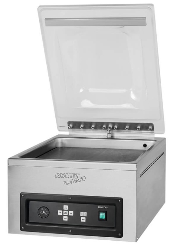 УПАКОВЩИК ВАКУУМНЫЙ KOMET НАСТОЛЬН.PLUSVAC 20 ГАЗАЦИЯ