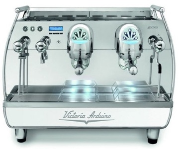 КОФЕМАШИНА VICTORIA ARDUINO ADONIS 2 GR 2 ГРУППЫ/ВЫСОКИЕ ЗЕРКАЛЬНАЯ НЕРЖ.СТАЛЬ 153966