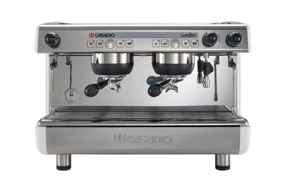 Рожковая кофемашина Casadio Undici A/2 белая (High groups)