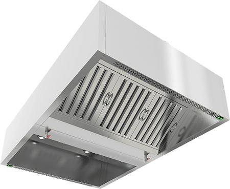 ЗОНТ ВЫТЯЖ.ОСТРОВНОЙ ЗКВОО-1420 КОРОБЧАТЫЙ