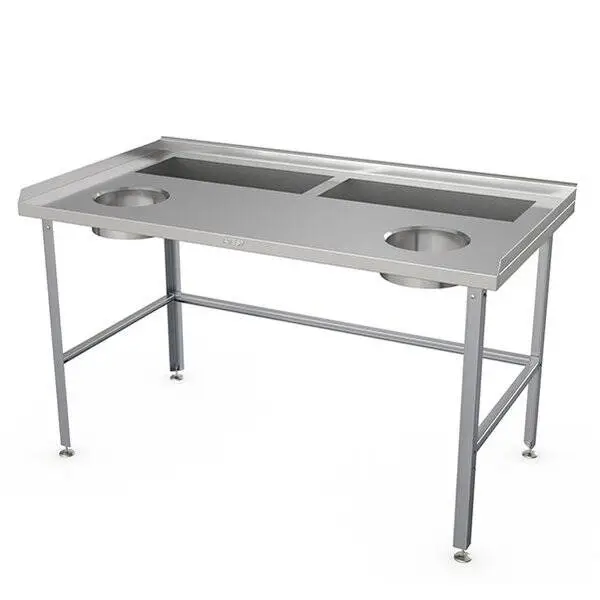 Стол для обработки овощей Atesy СО-С-2-1500.800-02 (СО-2/1500/800)