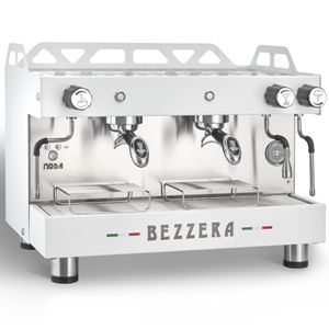 КОФЕМАШИНА ПОЛУАВТОМАТ BEZZERA MODA PM 2GR БЕЛАЯ+ЭКОНОМАЙЗ+ПОДСВЕТ МУЛЬТИФАЗНАЯ