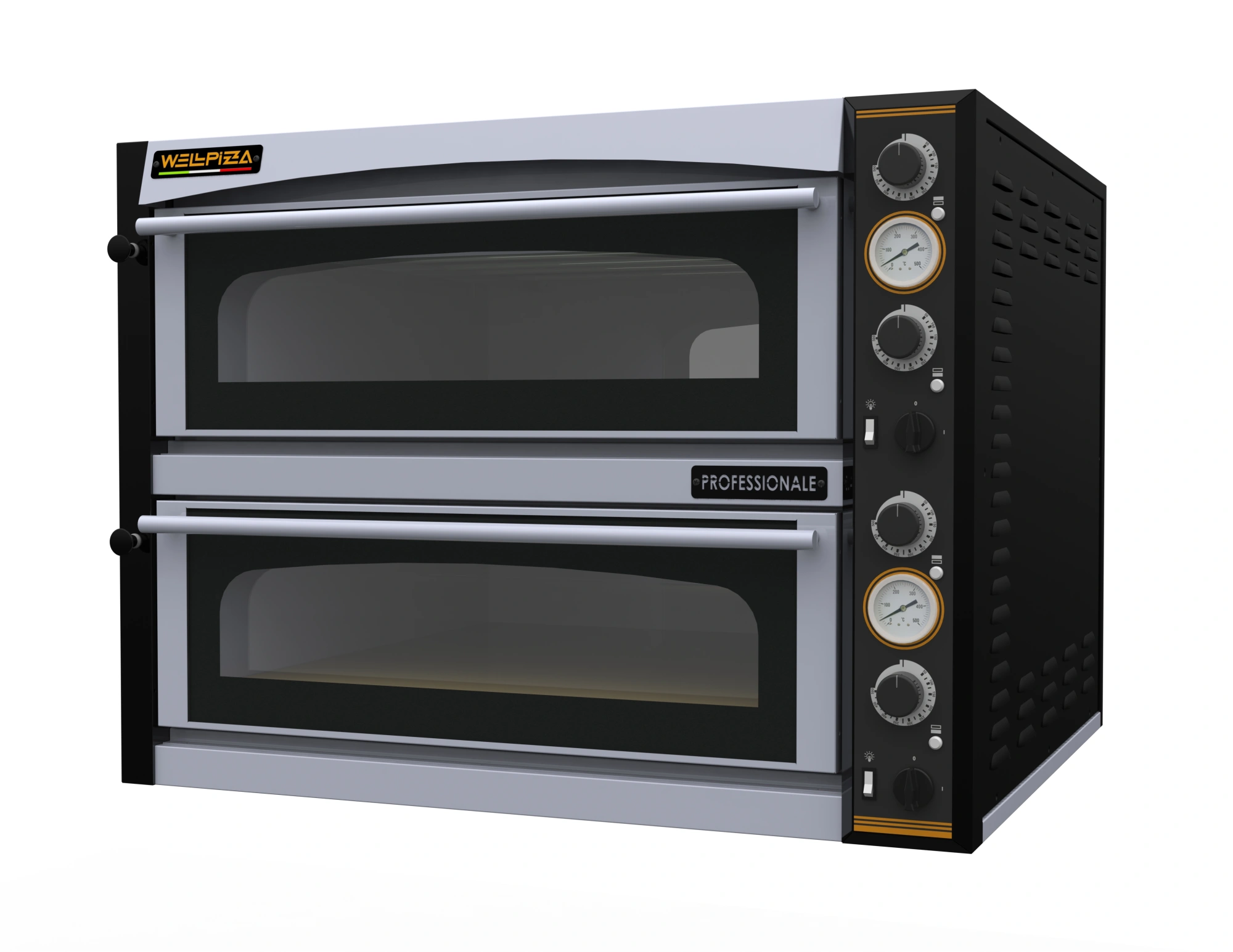 Печь для пиццы т.м. WLBake серии WellPizza, мод. Professionale 66M L (полная отделка камнем)