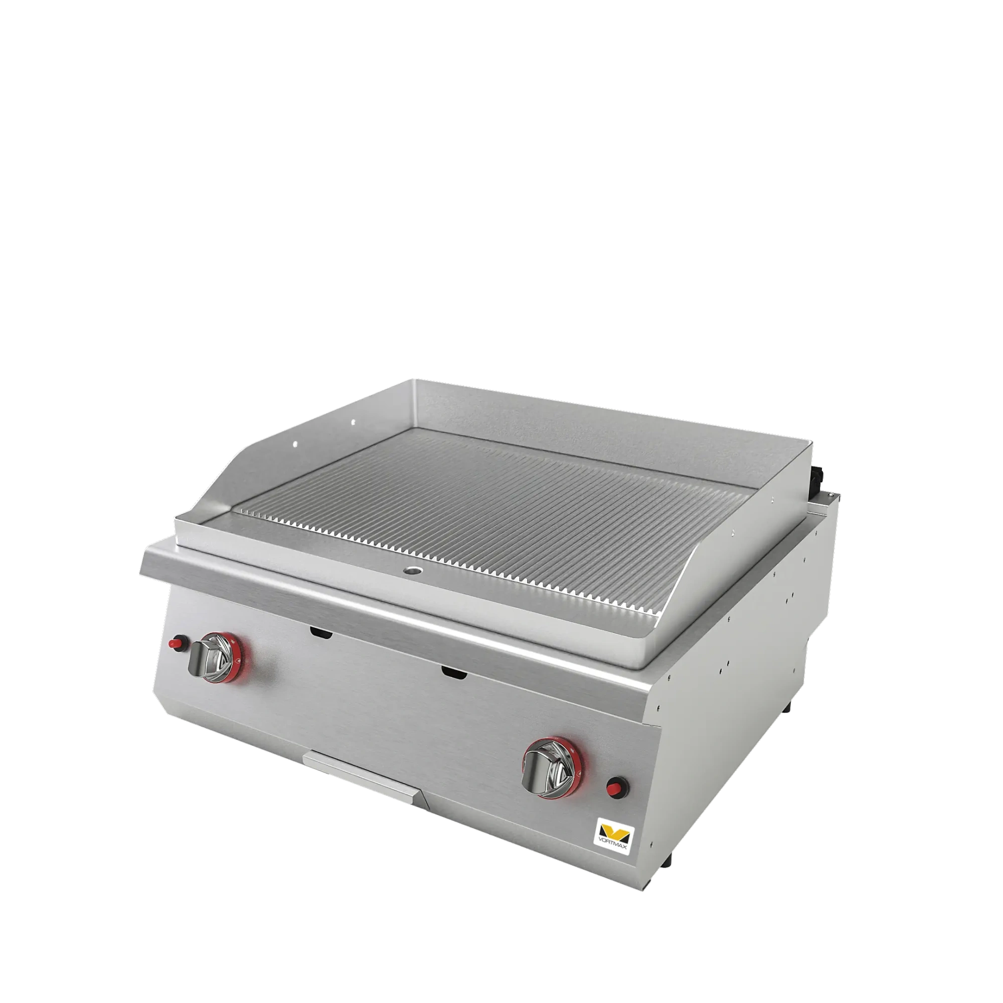 Поверхность жарочная газовая рифлёная т.м. VORTMAX мод. SFRG 78