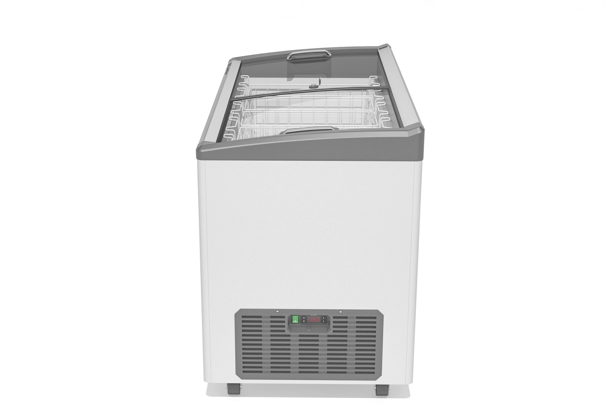 Морозильный ларь Gellar FG 400 E серый