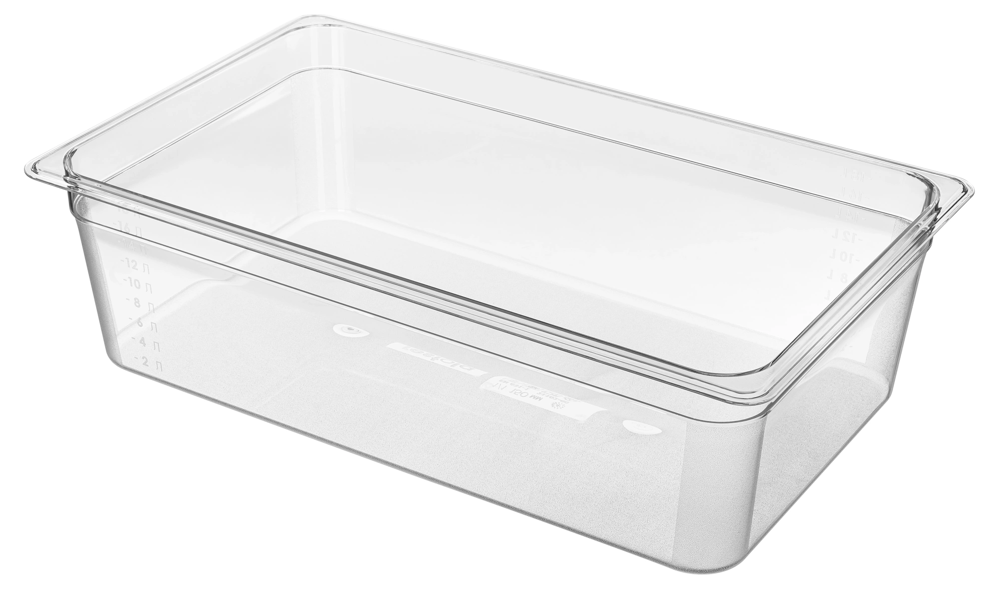 Гастроемкость 1/1 422110201 (530x325, h=150, поликарбонат)