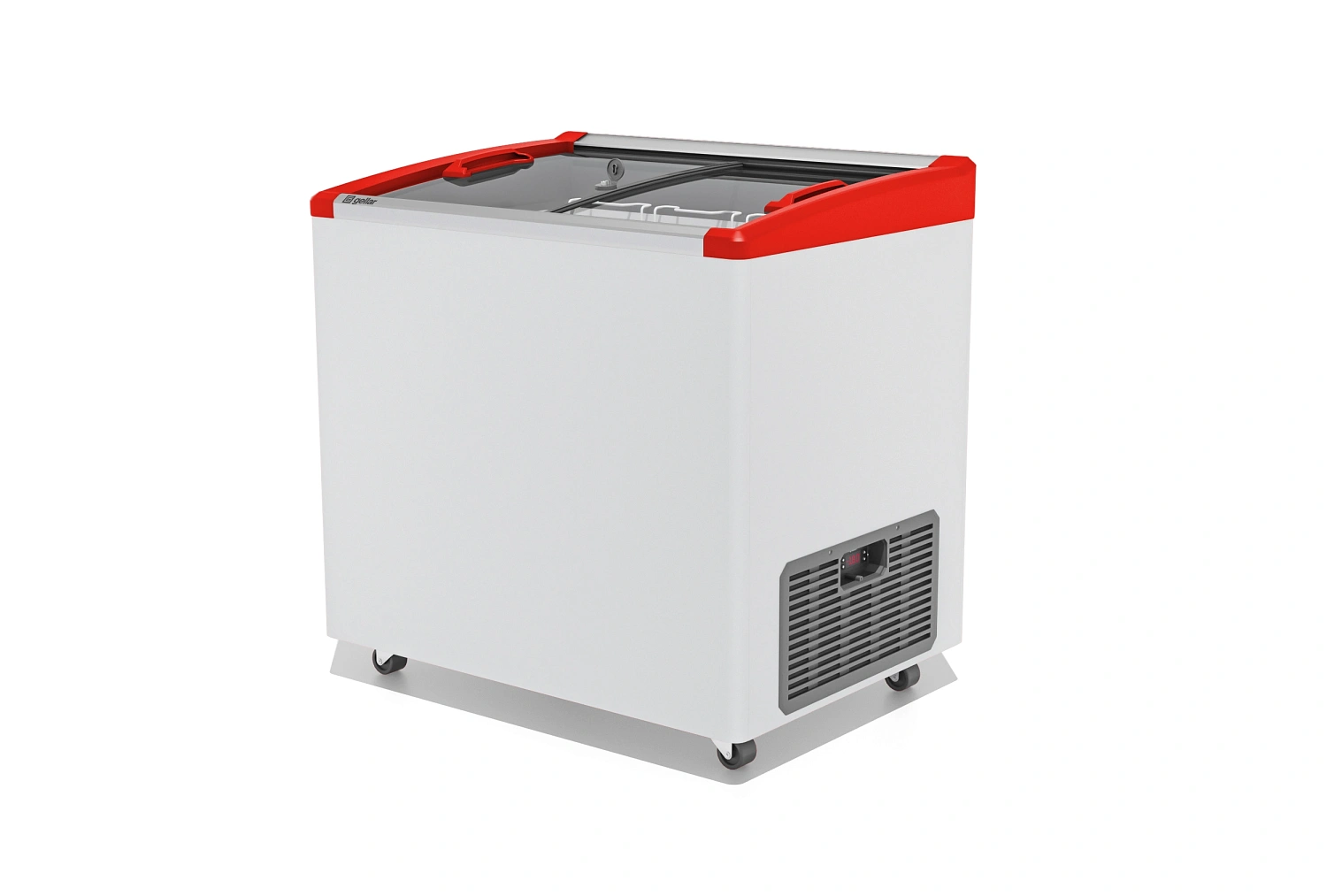 Морозильный ларь Gellar FG 250 E (FG 200E) серый