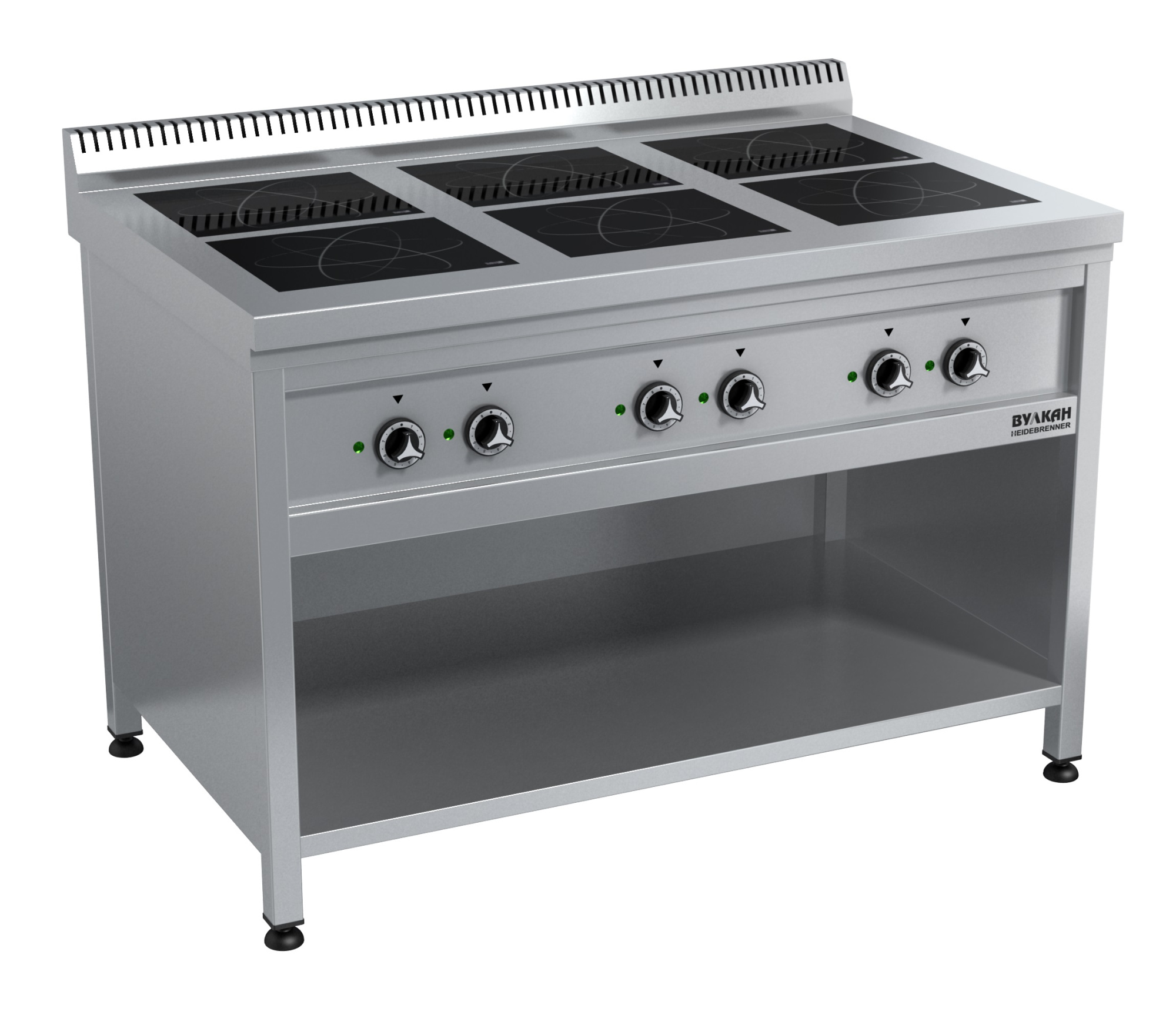 ПЛИТА ИНДУКЦИОННАЯ HEIDEBRENNER СЕРИЯ 900 ЕТК6 АРТ.7469