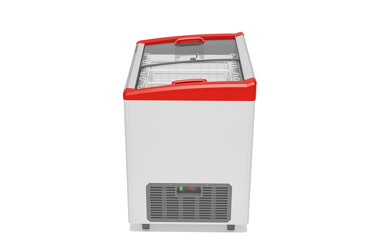 Морозильный ларь Gellar FG 250 E (FG 200E) серый
