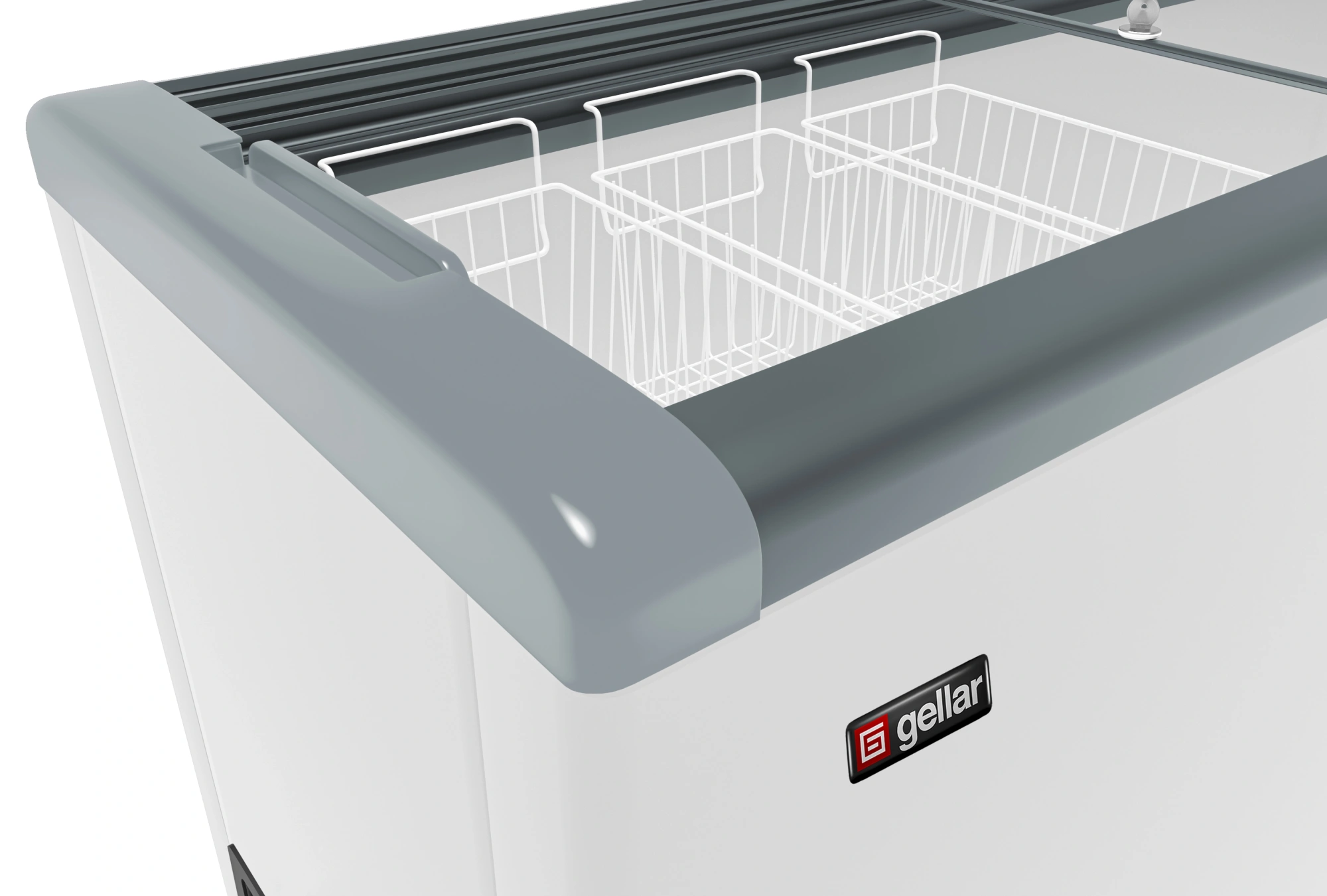 Морозильный ларь Gellar FG 250 C (FG 200 C) серый