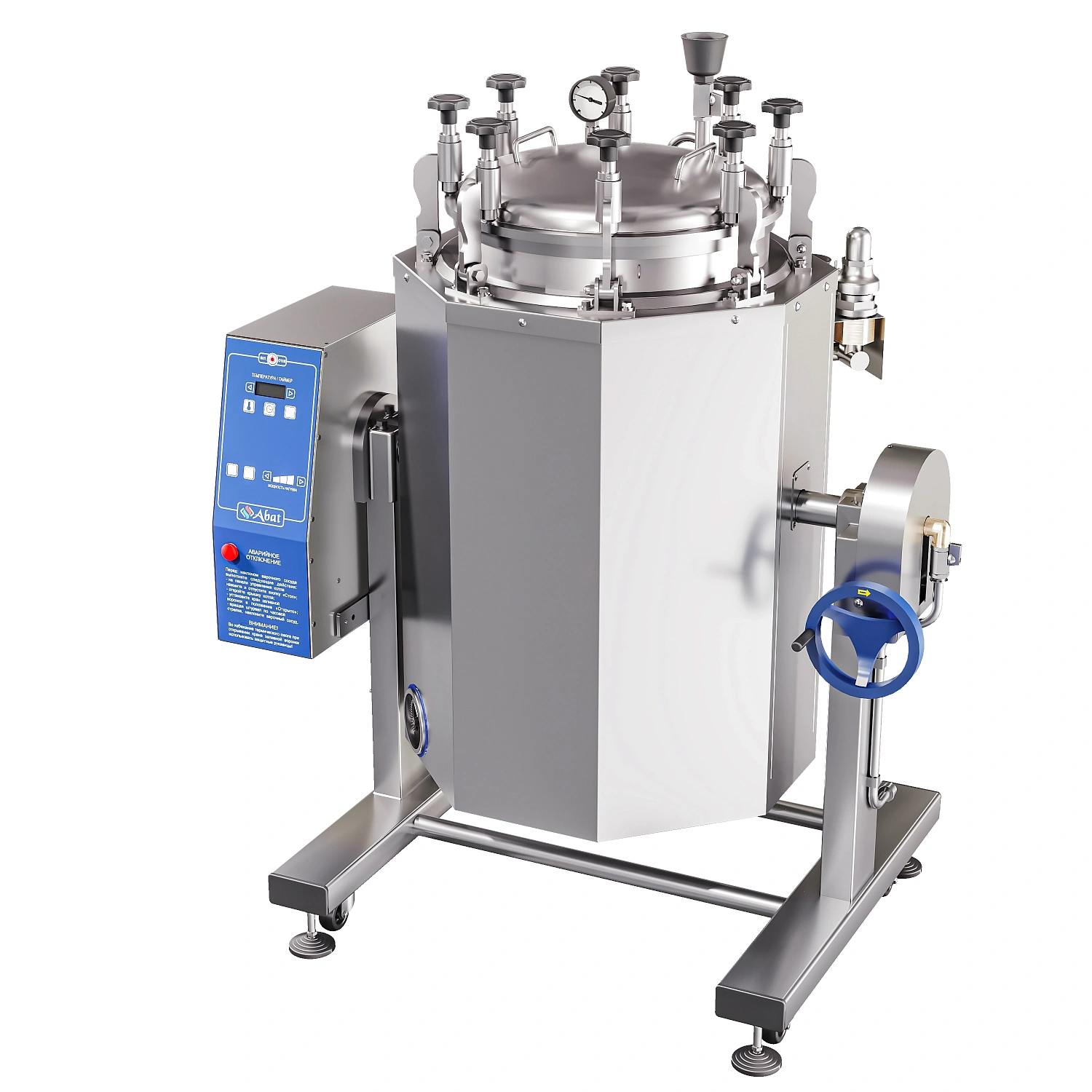 Котел пищеварочный Abat КПЭМ-60А (автоклав)