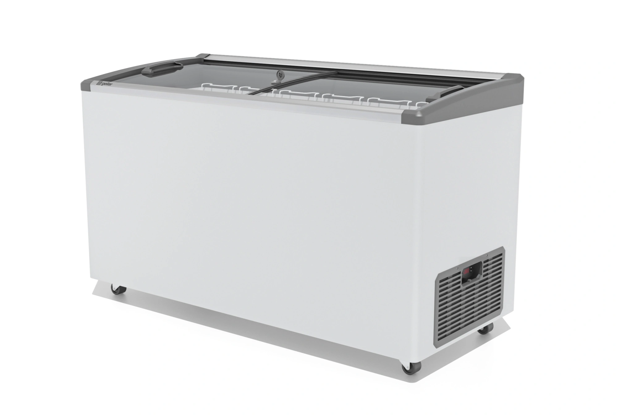 Морозильный ларь Gellar FG 500 E серый