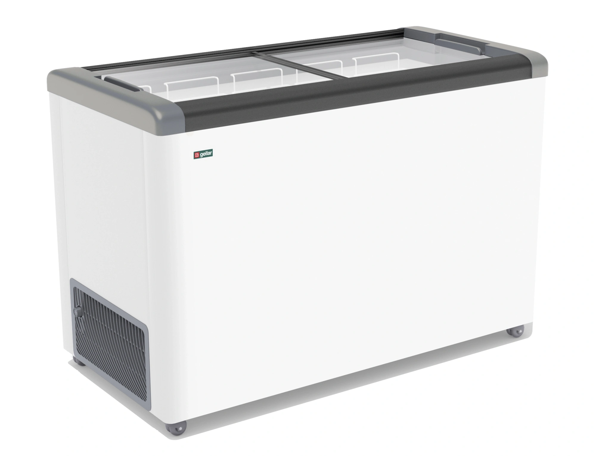 Морозильный ларь Gellar FG 400 C серый
