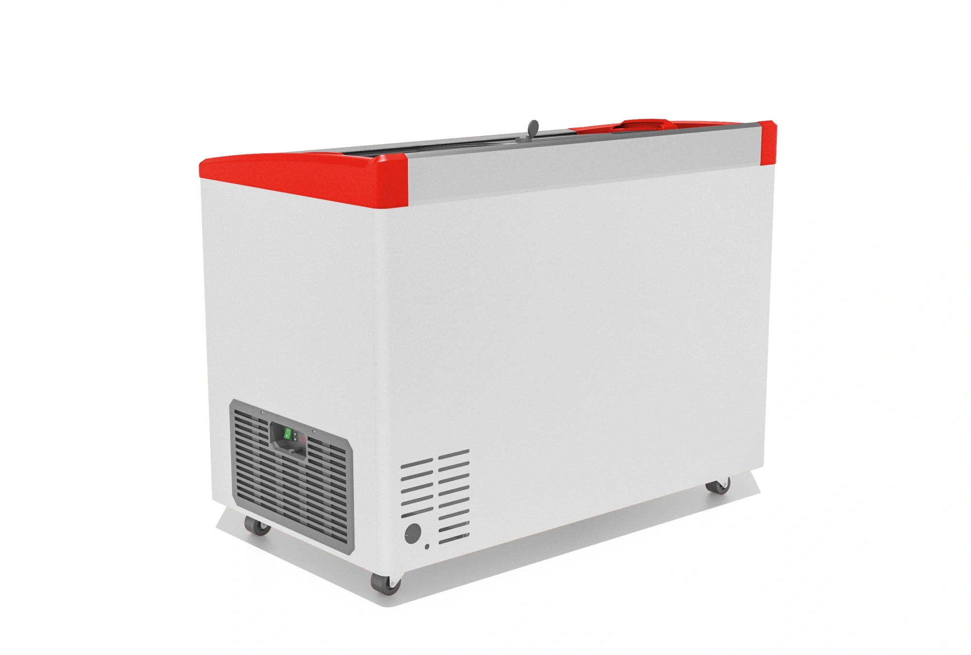 Морозильник горизонтальный т.м. GELLAR серия ELEGANCE, модель FG 350 E (красный)