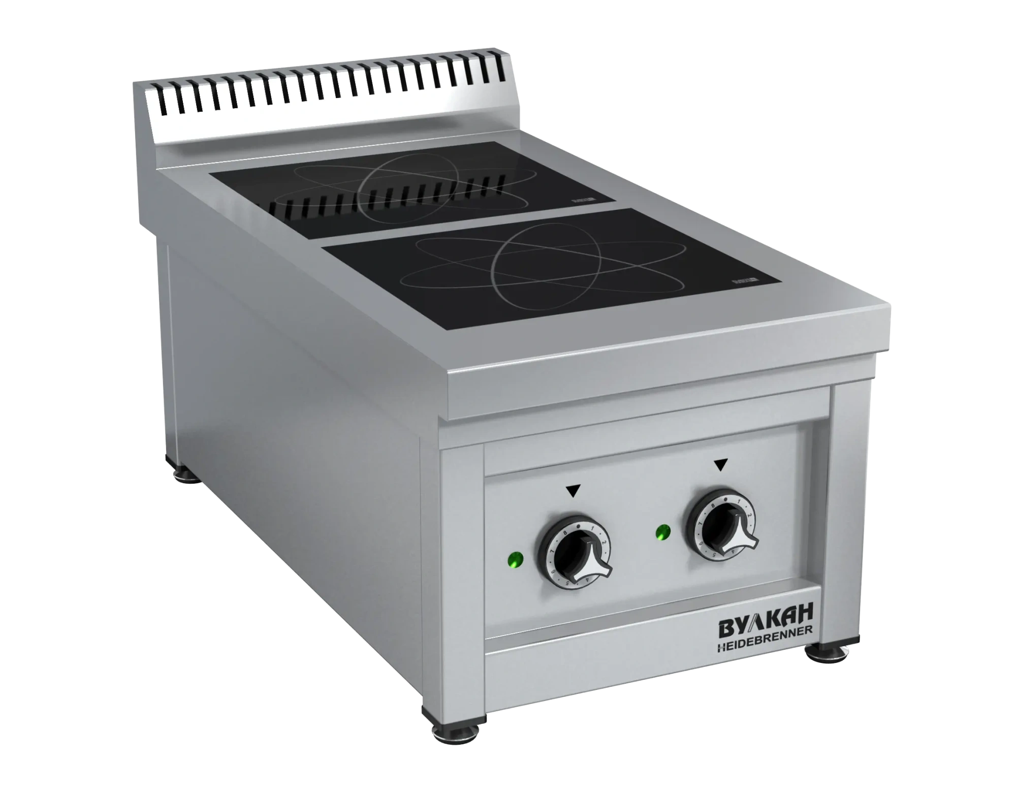 Плита индукционная Вулкан-Heidebrenner,  тип ЕТК2, 2х3,5 кВт,  арт. 7027