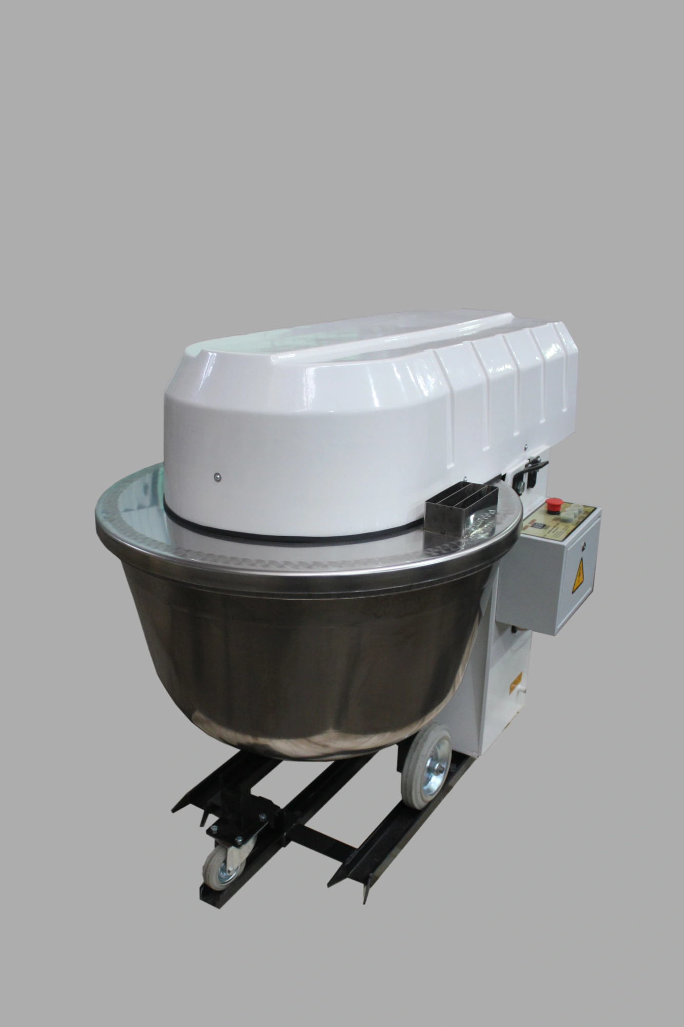 Спиральный тестомес Пензмаш ТММ-140 с дежой подкатной из углеродистой стали