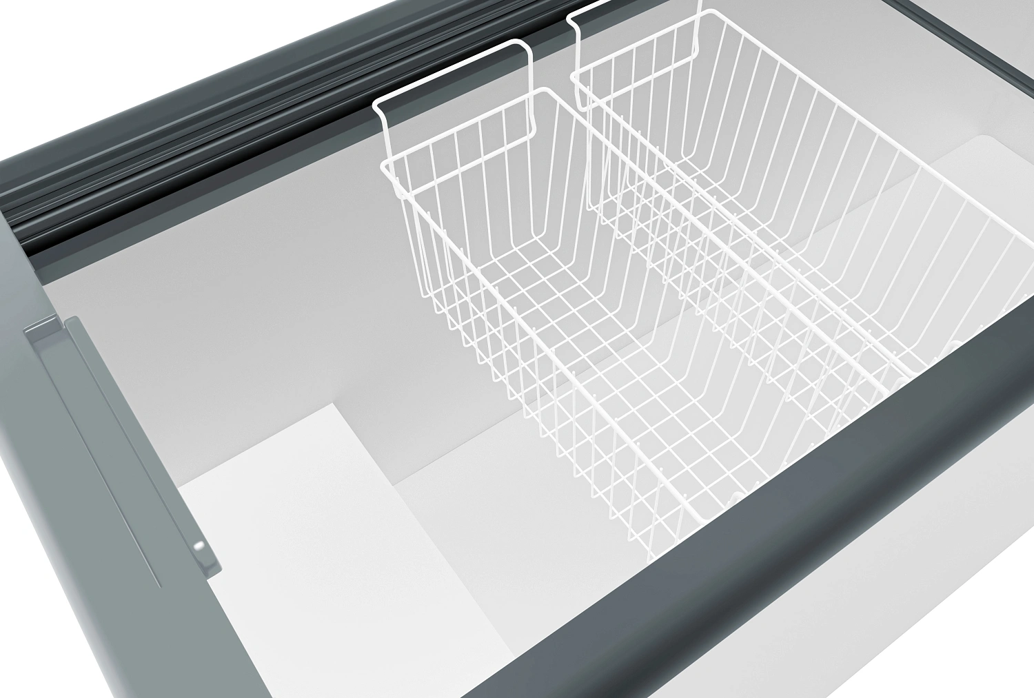 Морозильный ларь Gellar FG 250 C (FG 200 C) серый