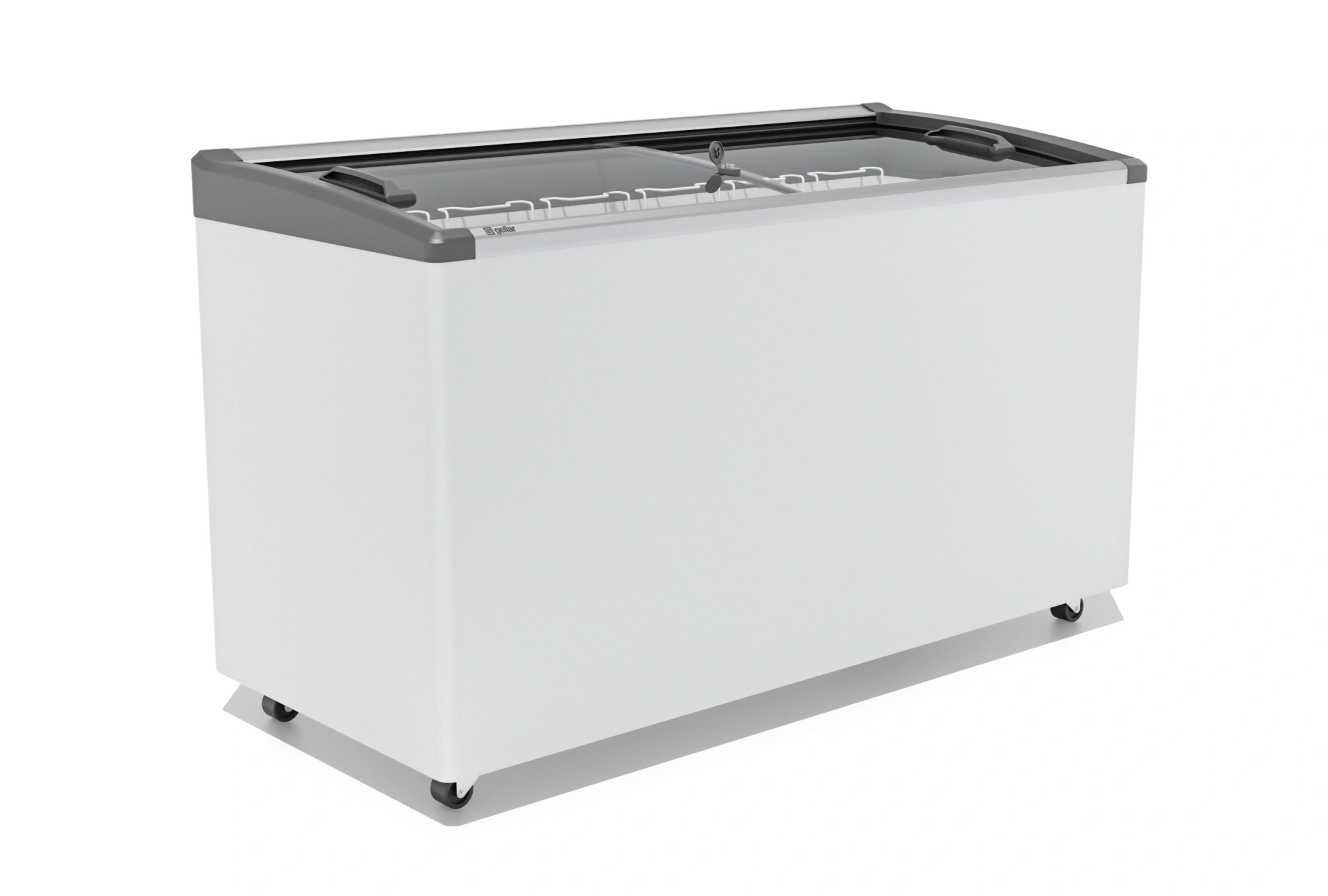 Морозильный ларь Gellar FG 500 E серый