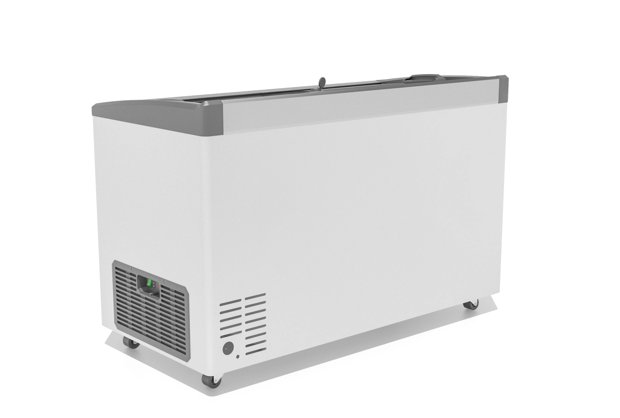 Морозильный ларь Gellar FG 400 E серый