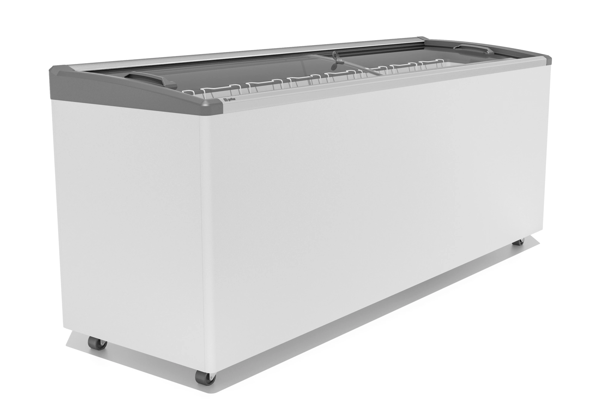 Морозильный ларь Gellar FG 700 E серый